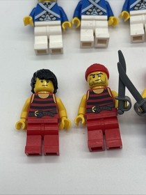 Lot 18 LEGO Pirate Chess Minifigures 40158 Chess Queen Soldiers Army Incomplete