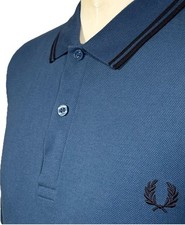 Fred Perry M3600 Polo 3XL XXXL Midnight Blue/Navy Ska Mod Scooter Casuals Skins