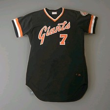 Vintage San Francisco Giants Jersey #7 Milt May Catcher Date 7-1982 Baseball MLB