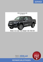 Download PDF VW Amarok (➤2017) Reparaturleitfaden Motor 3,0 Liter TDI Diese...