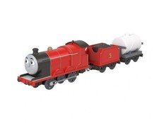 Thomas  Friends Trackmaster Motorized Classic James Engine  Tender Tanker NEW