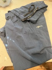 Carhartt Force Women s Blue Ripstop Cargo Jogger Pants L Elastic Waist
