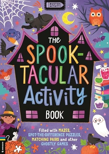 The Spooktacular Activity Book: Filled with mazes, spot-the-difference puzzles, - Image 4