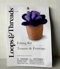 Succulent Felting Kit by Loops  Threads 