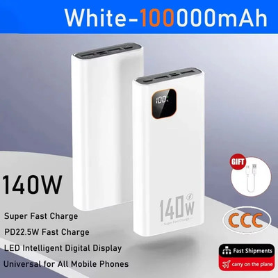 Xiaomi 500000mAh 140W Super Fast Charging Portable Power Bank for Smartphones