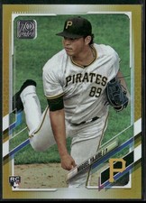 2021 Topps Miguel Yajure 612 Gold Foil RC