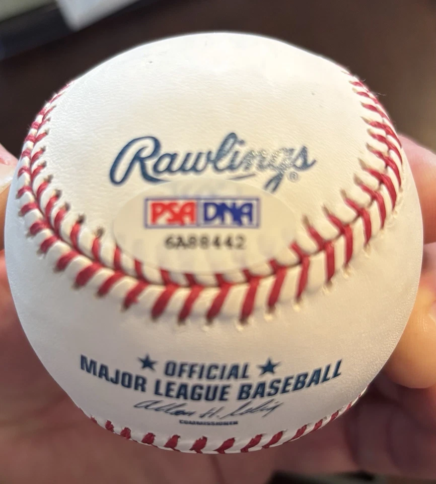 Jose Abreu Signed Baseball “ 2014 ROY” PSA CERT - Image 2 of 3