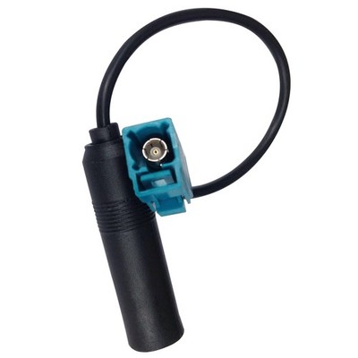 RG174 Wire Car Stereo Radio Antenna Adapter Cable For Fakra Z Jack to DIN Socket