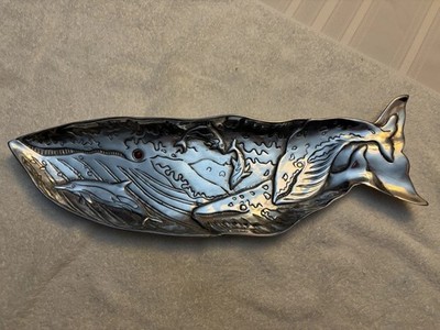 Arthur Court Whale Plate Serving Tray | eBay