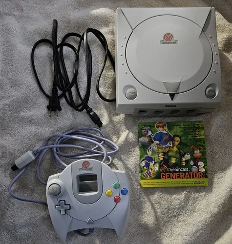 Sega Dreamcast Console(HKT-3020) Controller, Power Cord, No AV Cable, Never Used