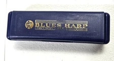 Hohner Diatonic Harmonica Blues Harp MS Series Key Of C 10 Hole w/Case Germany
