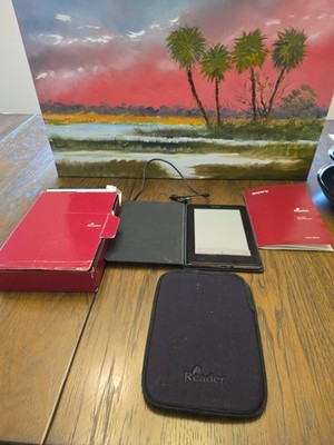 Sony Reader PRS-600 Digital E-Book Reader Black Bundle Parts Only