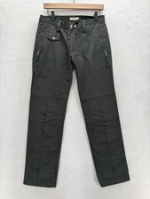 J Lindeberg Stockholm Utility Pants Mens 31x30 Gray Slim Straight Zip Pockets