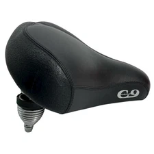 Cloud 9 Wide Comfort Bike Seat Coil Spring Anatomic Cruiser Saddle