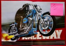 Easyriders Magazine David Mann Centerfold only 257 November 1994 Near Mint Cond