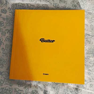 BTS Butter Cream Edition 2021 K-Pop CD Single BIGHIT MUSIC Yellow Sleeve