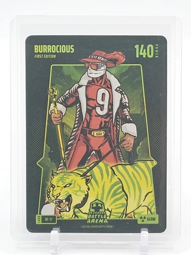 BURROCIOUS 2024 JOE BURROW BO JACKSON BATTLE ARENA 1ST ED GLOW #BF-17 Q3735