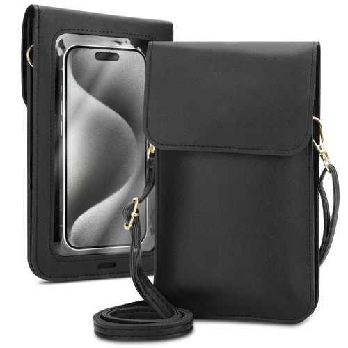 Handytasche für HTC BUTTERFLY S Umhängetasche PU-Leder Damen - Bild 1 von 35