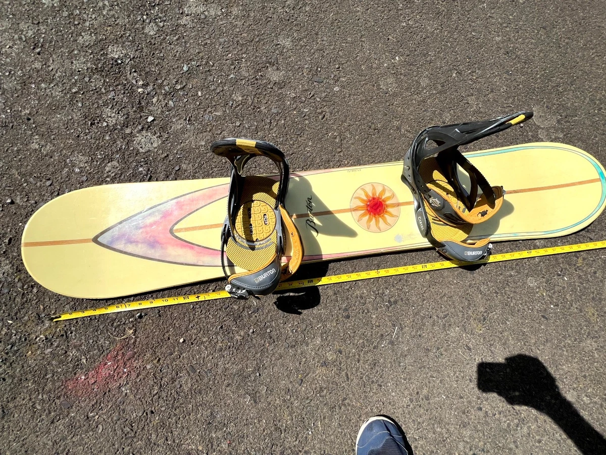 Las mejores ofertas en Burton Snowboards con fijaciones | eBay
