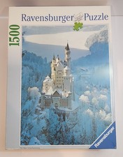 Ravensburger Neuschwanstein Castle In Winter 1500 PC Puzzle Sealed
