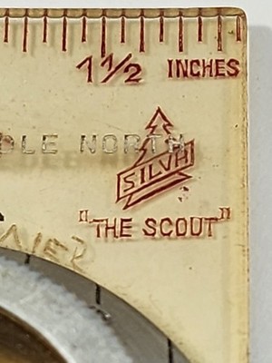 Vintage 1960s Silva 'The Scout' Compass RAY H. DAVIES