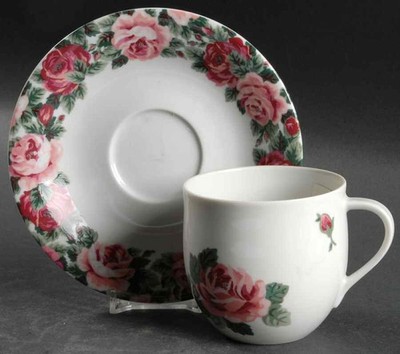 Block Rose Garden Cup & Saucer 35867