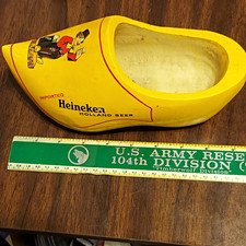Heineken vintage promo Wooden Shoe Clog 1990s EXL 1 owner