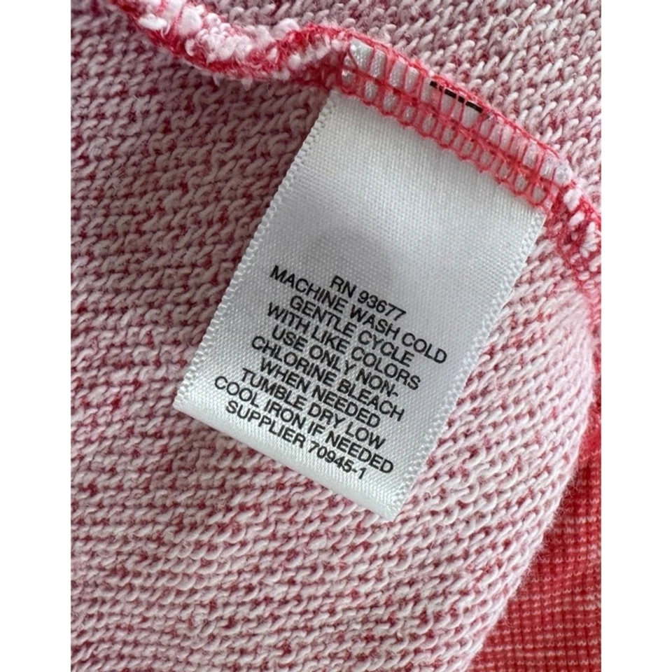 Liz Claiborne Weekend Large Pink Cowl Neck Drawsting Sweatshirt - Image 3 of 4