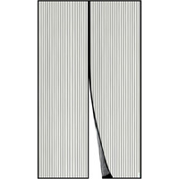 Fliegengitter TüR Magnet Insektenschutz 130X240Cm Klebemontage Ohne Bohren