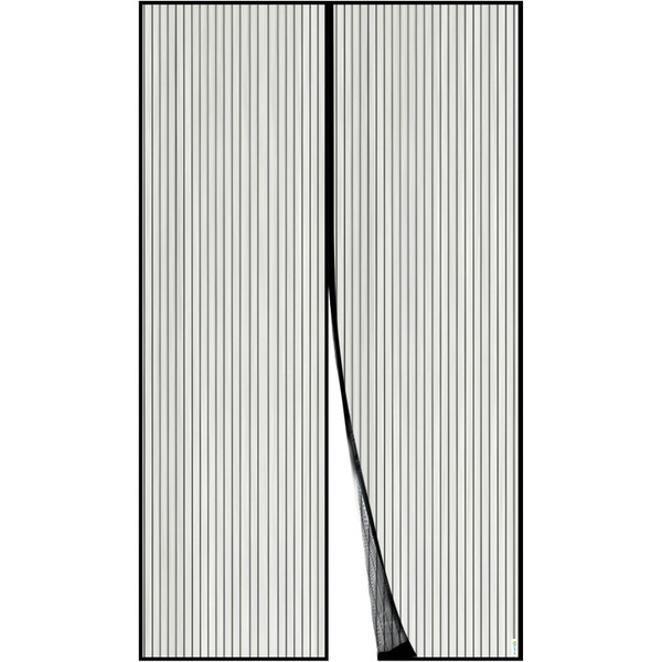 Fliegengitter TüR Magnet Insektenschutz 130X240Cm Klebemontage Ohne Bohren-image