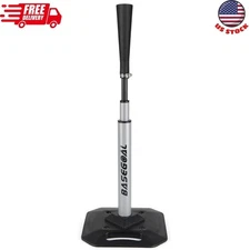 Baseball & Softball Batting Tee,Portable Hitting Tee,with Heavy Duty Base, ...