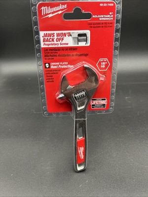Milwaukee (48-22-7406) 6  Adjustable Wrench - Silver