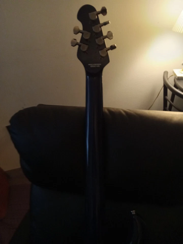 musicman John Petruci sterling guitar blue/green excellent condition. - Image 4 of 4