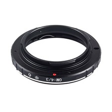 Aluminum OM Lens to 4/3 Camera Mount Adapter 4/3 E-620 E600 E450 E-520 E5
