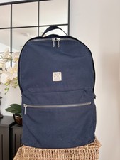 Jack Wills classic navy blue backpack