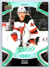 2021-22 Upper Deck MVP #154 Miles Wood New Jersey Devils