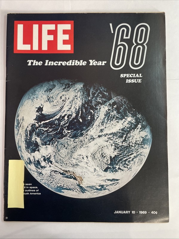 January 10, 1969 LIFE Magazine Double Issue 1968