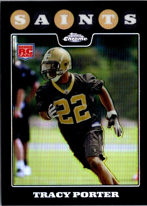 Tracy Porter Topps Chrome #TC267 Refractor