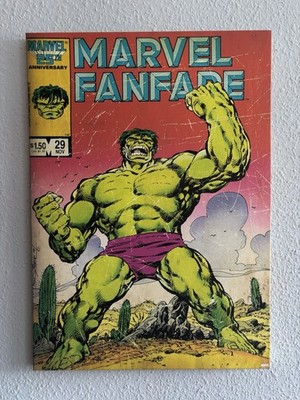Marvel The Hulk Leinwandbild Marvel Fanfare 25th Anniversary 50cm X 70cm