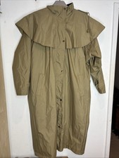 Target Dry Outback Ladies Full Length Waterproof Coat MAC  Size 16 Beige