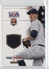 2014 Panini USA Baseball Box Set Jerseys 54/99 Thomas Eshelman #10 0b6c