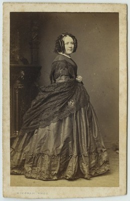CDV 1867 Bingham. Frau von Coriolis. Noblesse.