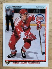 1990-91 Upper Deck French #453 Jason Marshall RC