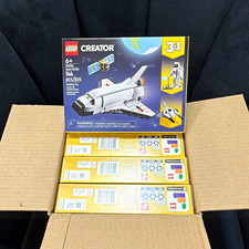 Lot of 4 LEGO Creator 3in1 Space Shuttle Set 31134 144-pcs building set Ages 6
