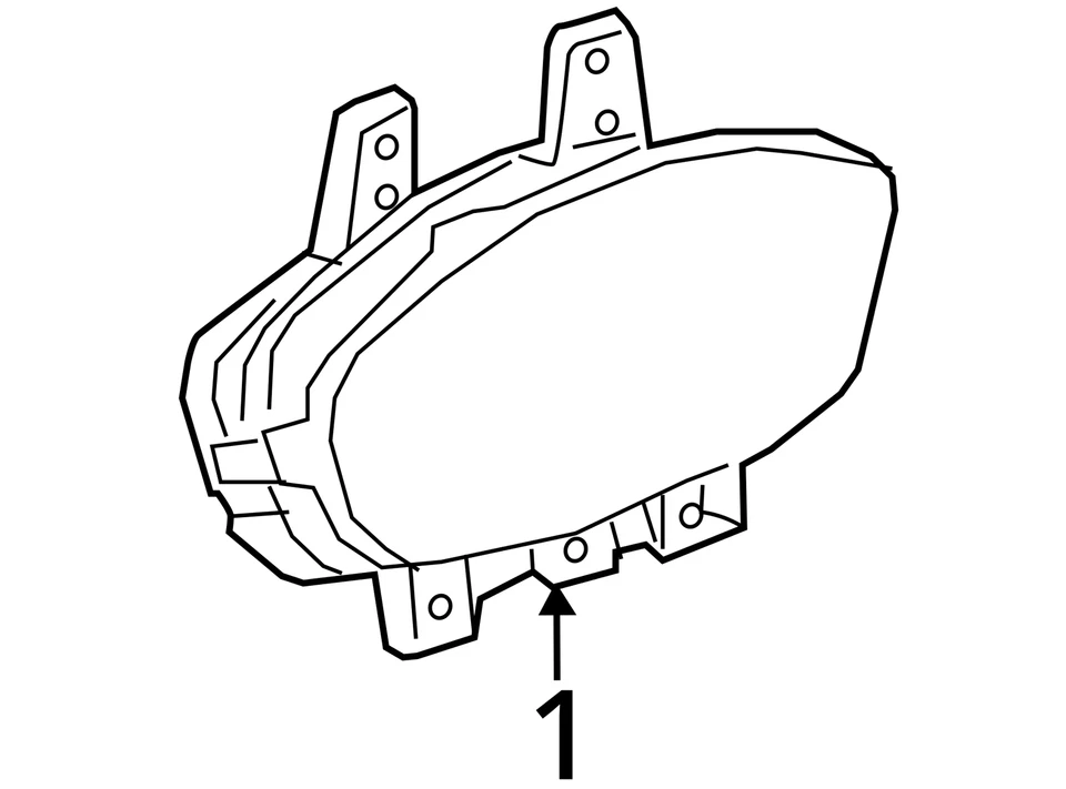 2019-2021 Chevrolet Spark Speedometer Instrument Cluster Gauges 42680492 BPLYM - Image 4 of 4