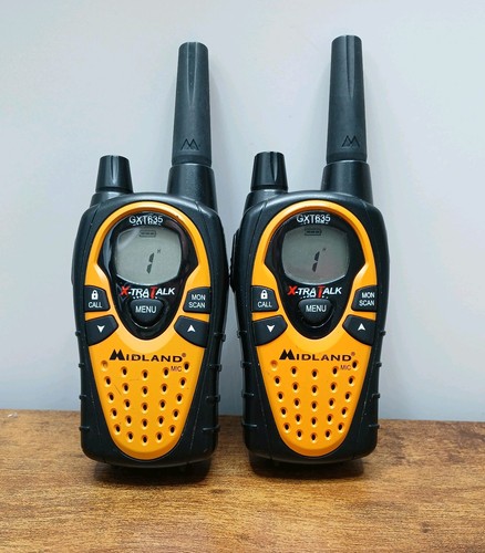 2x Midland GXT635 Walkie Talkies sehr guter Zustand - gute Reichweite - getestet