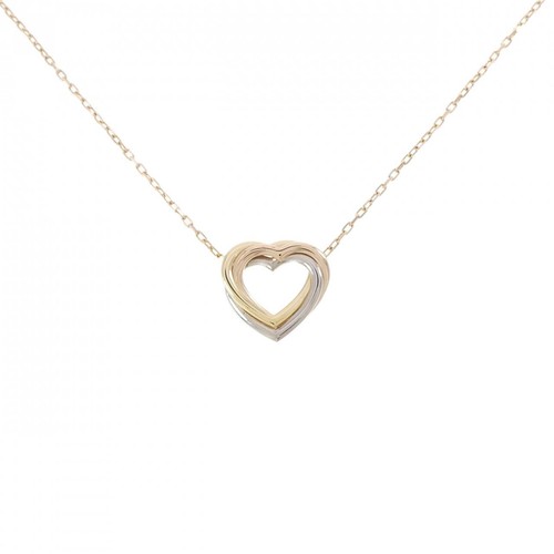 Authentic Cartier Trinity Heart Necklace #230-000-741-8517