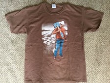 Brad Paisley Bonfires & Amplifiers 2007 Tour T Shirt Size Large