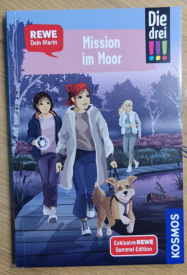 Die drei Ausrufezeichen !!! Mission im Moor Rewe-Sammel-Edition @KOMOS Verlag 
