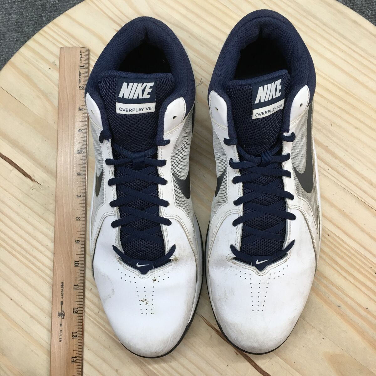 Nike Shoes Mens 14 Overplay VIII Mid Top Basketball Sneakers Nike Shoes Mens 14 Overplay VIII Mid Top Basketball Sneakers